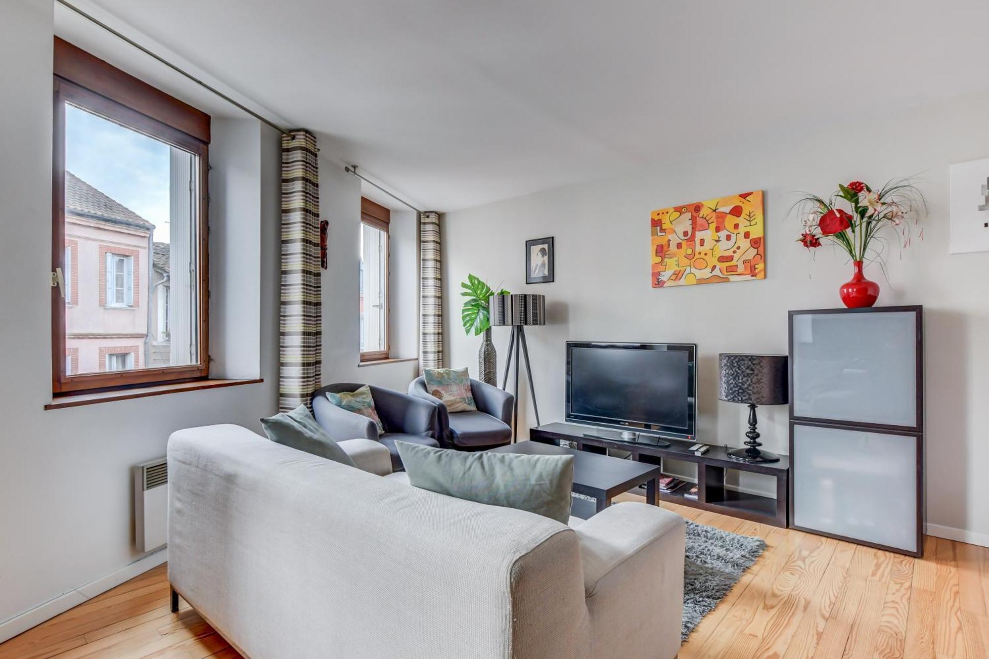 Duplex Tolosa - Pont-Neuf, Dome De La Grave, 2 Bdrs 85M2, Ac, Free Private Car Park - T3 85M2 Avec Clim, Parking Prive Gratuit Exterior foto